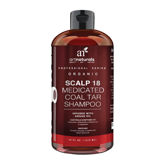 ArtNaturals Scalp 18 Medicated Coal Tar Shampoo