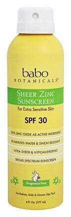 Babo Botanicals - Sheer Zinc Sunscreen 30 SPF